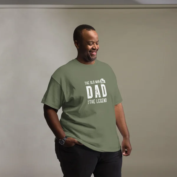 Dad - The Old Man, The Myth, The Legend T-Shirt - Image 11