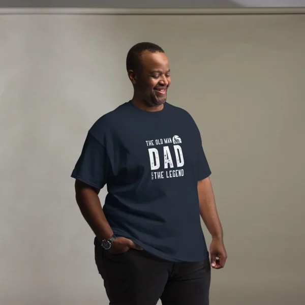 Dad - The Old Man, The Myth, The Legend T-Shirt - Image 5