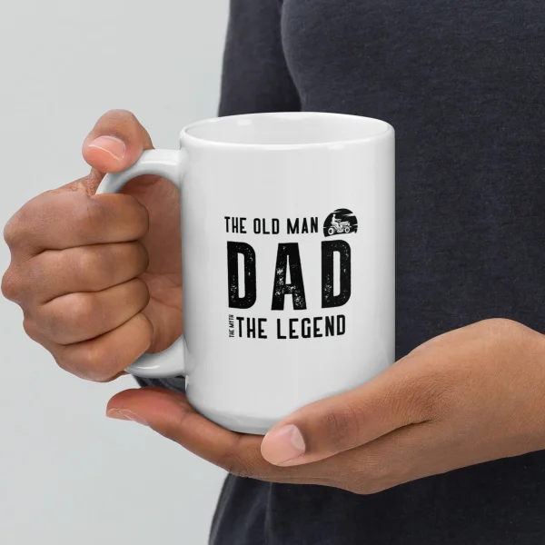 Dad - The Old Man, The Myth, The Legend Mug - Image 5