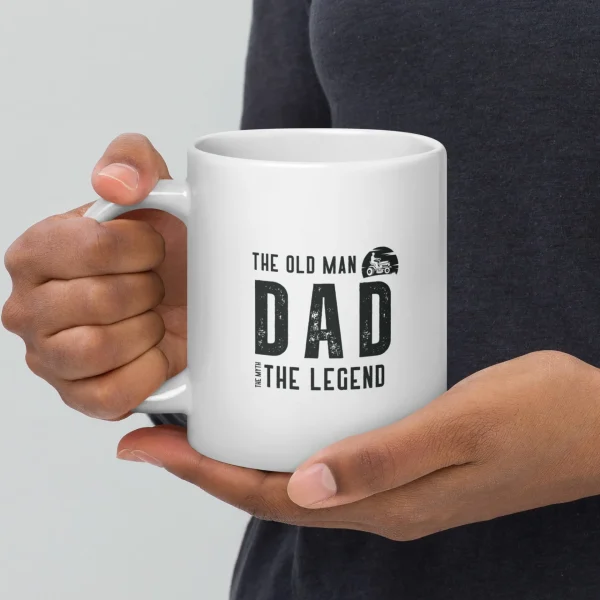 Dad - The Old Man, The Myth, The Legend Mug - Image 6