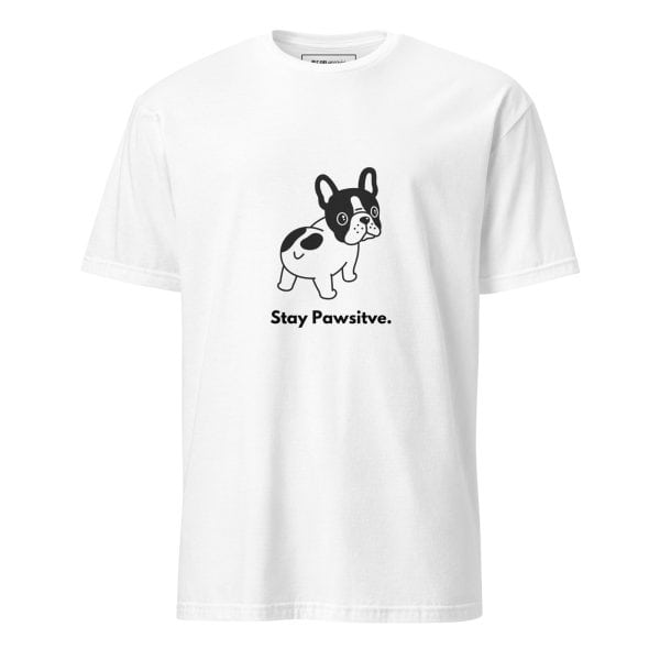 Stay Pawsitive French Bulldog Tee