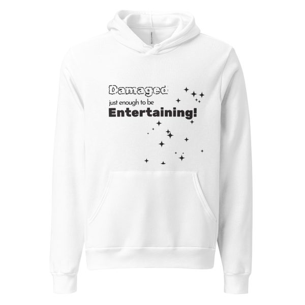 Damaged Just Enough Hoodie (White)