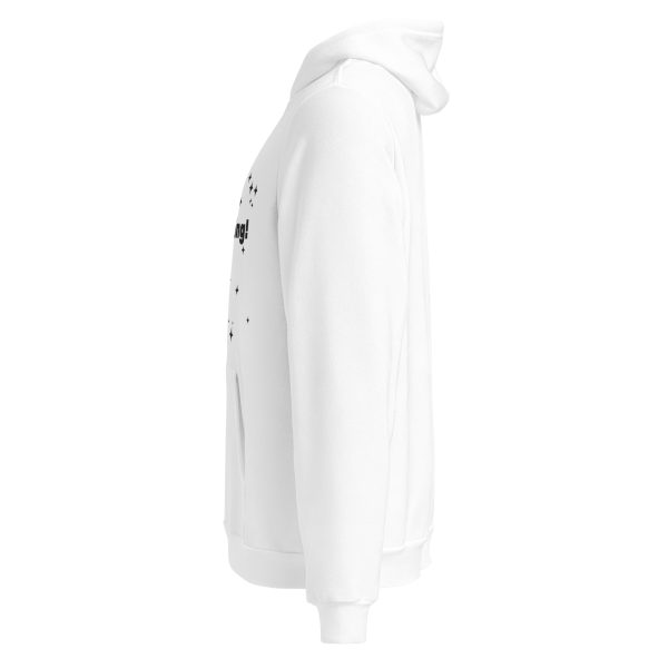 Damaged Just Enough Hoodie (White) - Image 2