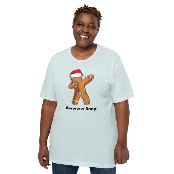 Awwww Snap Gingerbread Man T-Shirt - Image 5