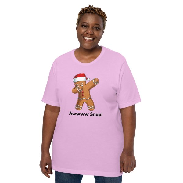 Awwww Snap Gingerbread Man T-Shirt - Image 2