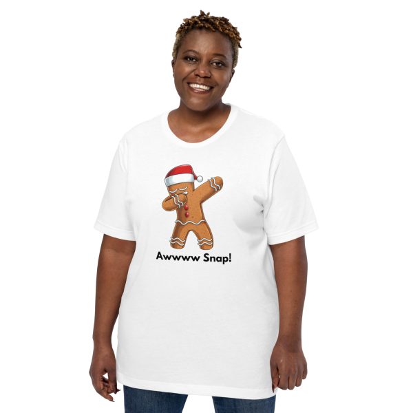 Awwww Snap Gingerbread Man T-Shirt - Image 8